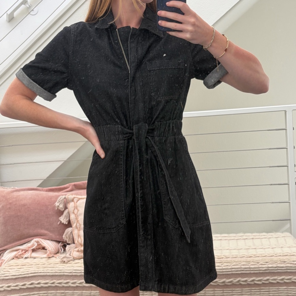 French Connection Rodetta denim dress